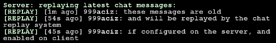chat replay example